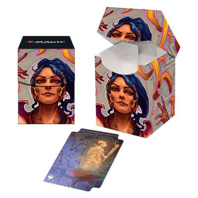 Ultra PRO Deckbox: PRO 100+ MTG- The Lost Caverns of Ixalan- Saheeli, the Sun’s Brilliance